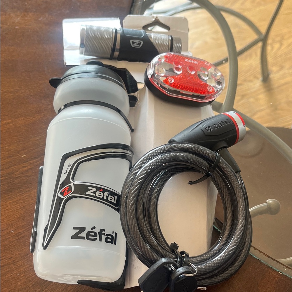 Zéfal Bike Accessory Set with Water Bottle and Lock
